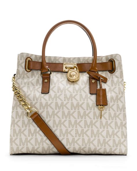 michael kors hamilton medium logo tote|Michael Kors nouveau Hamilton large.